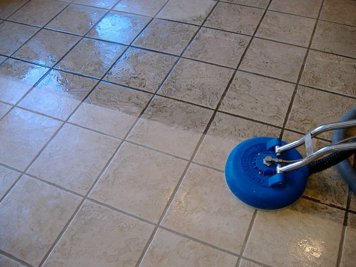 Tile and grout cleaning